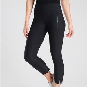 Athleta Stellar Crop Pant Navy/Black